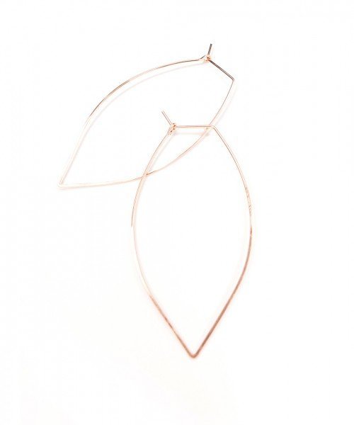 Featherweight Leaf – Large Rose Gold