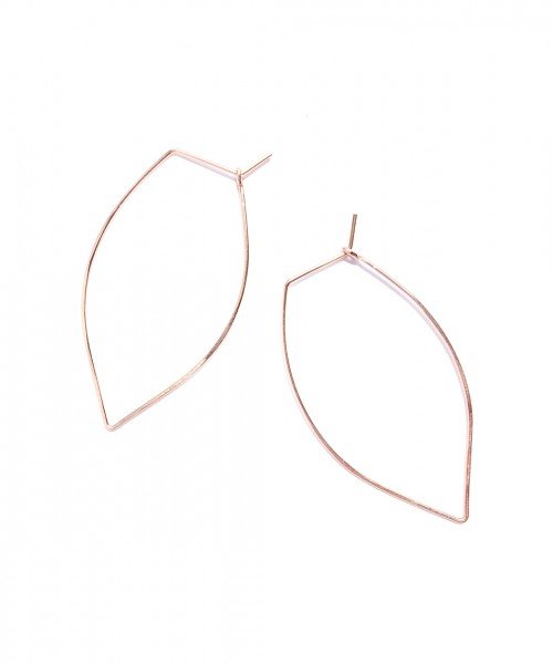 Featherweight Leaf – Small Rose Gold