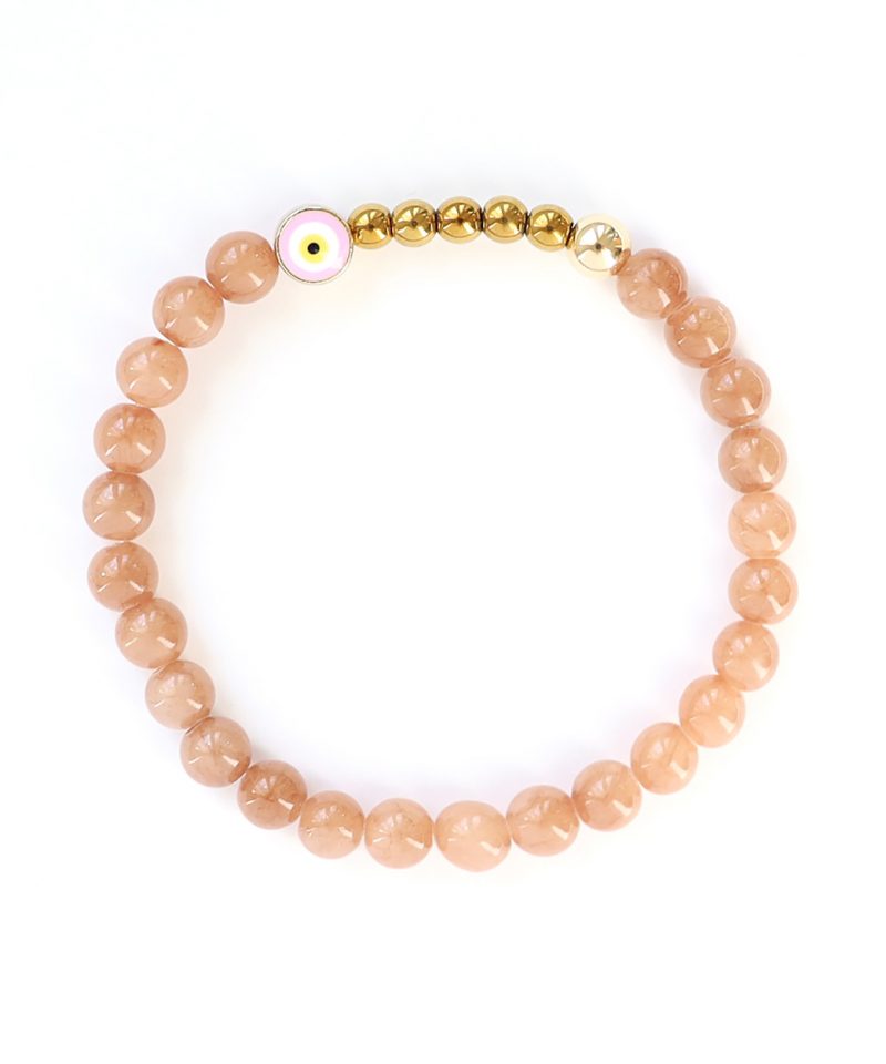 Ojo Bracelet Nude – Gold