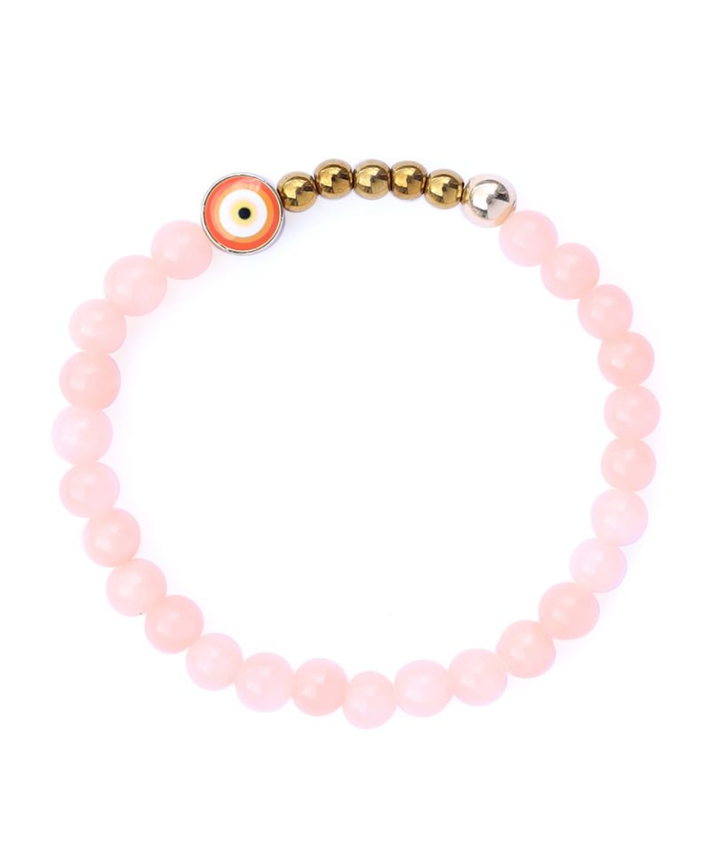 Ojo Bracelet Peach – Gold