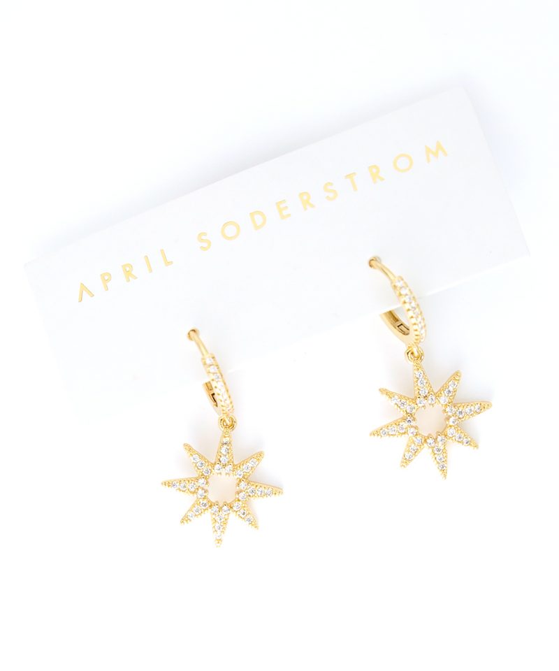 Sun Star Earrings